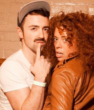 Matteo Lane and Michelle Wolf